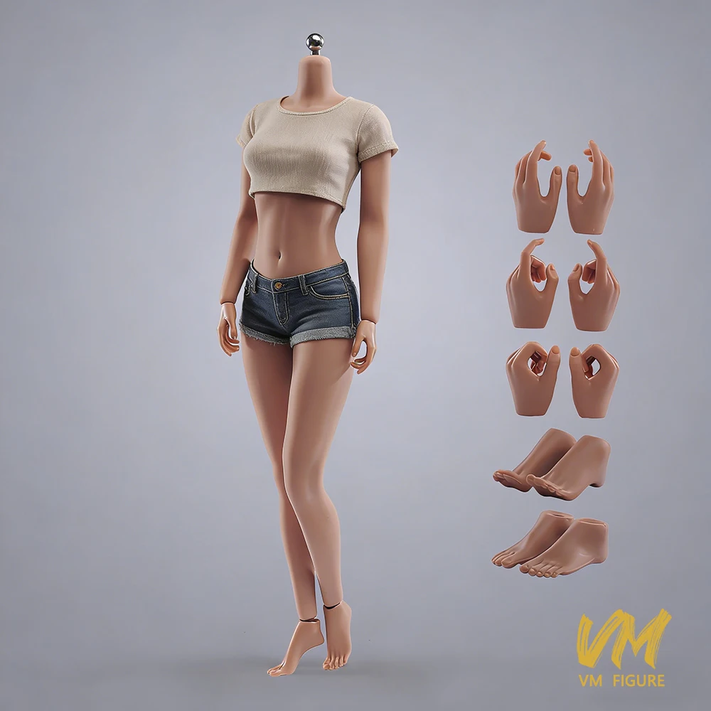 ANT AB001 T302 T303 T307 1/6 Schaal Vrouw Grote Borsten Super Flexibele Naadloze Lichaam 12 ''Vrouwelijke Soldaat Action Figure poppen Speelgoed