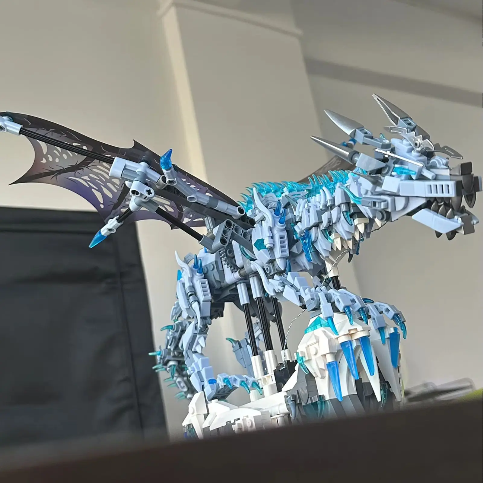 Más de 1600 Uds. Juego de bloques de construcción de juguete de dragón, Motor de ladrillo de dragón, juguete educativo de potencia, juguete de ensamblaje, regalo para niños, juguete para adultos, regalo de cumpleaños