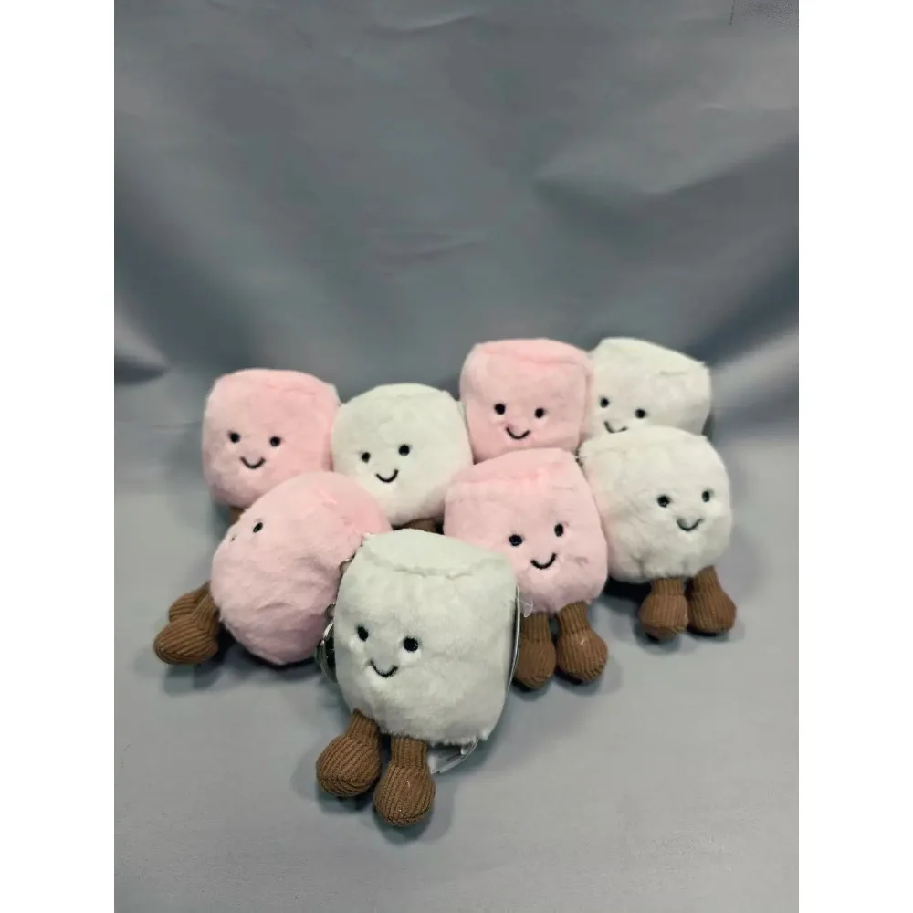 พวงกุญแจตุ๊กตาขนนุ่ม ของตกแต่งกระเป๋า ของเล่นวันเกิด ของที่ระลึกการเดินทาง SS