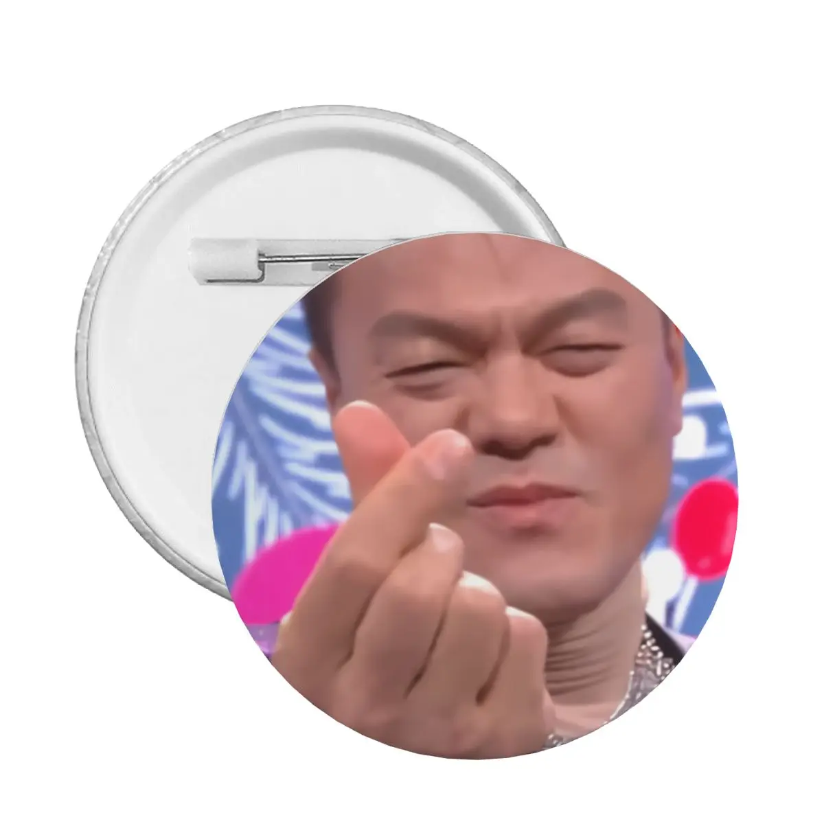 Przypinka na guzik JYP Meme do naszywki na ubrania broszki na prezent