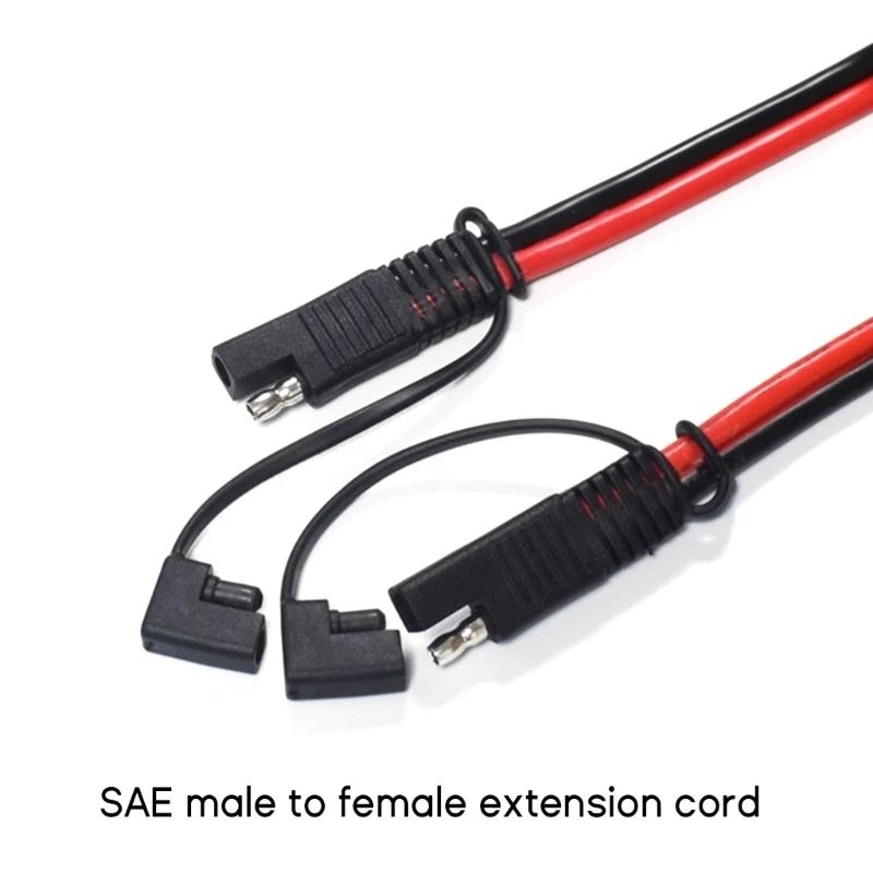  SAE to SAE Extension Cable 14AWG SAE Battery Connector Harness Quick Charging