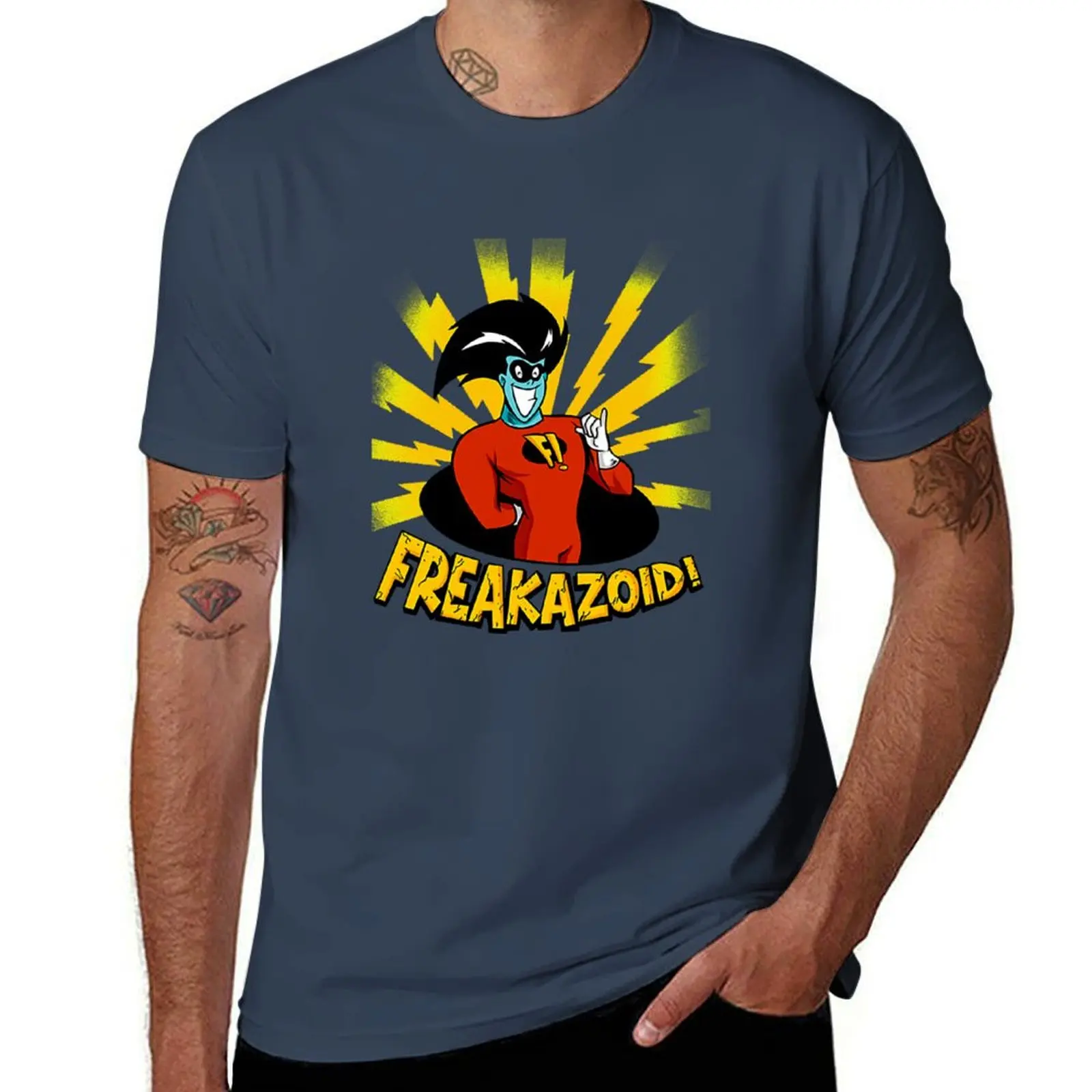 

Freakazoid T-Shirt cotton tshirt 100% men t shirt cotton 100% cotton t shirt man T-Shirt