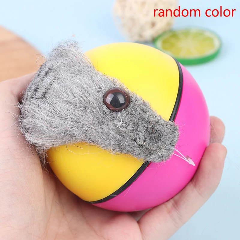 Pet Dog Cat Toy Weasel Motorized Funny Rolling Ball Beaver Balls pet toys cat