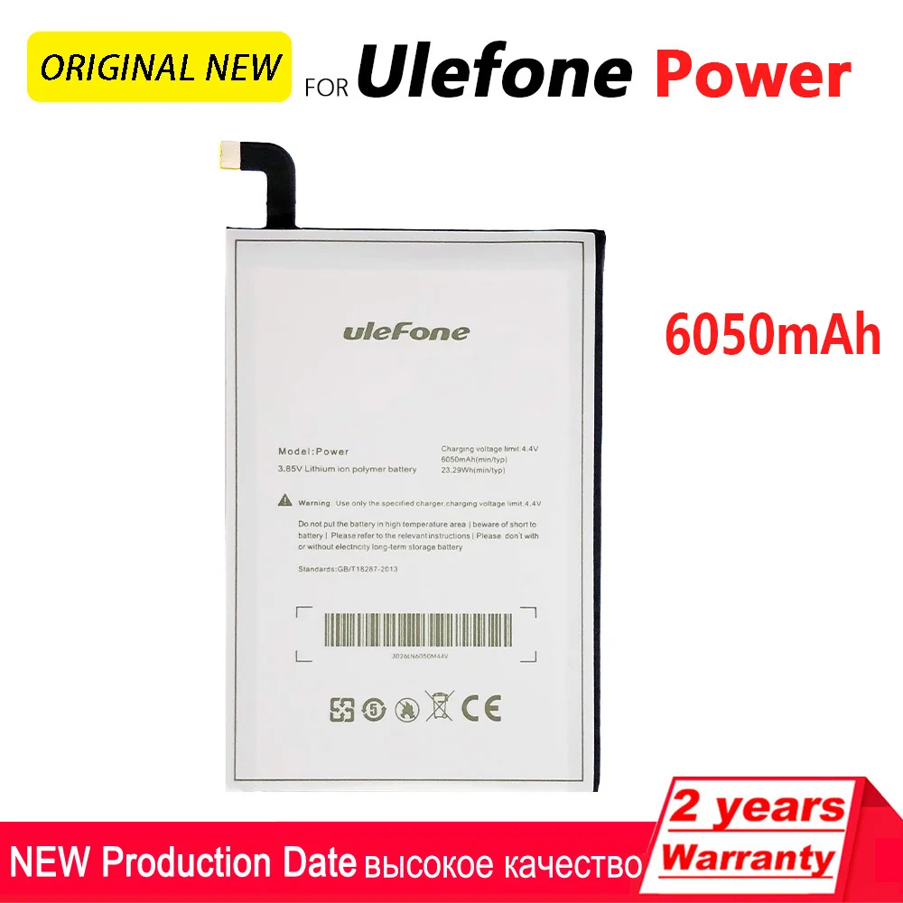 Original For Ulefone ARMOR 2/3/7/X3/Power 2/3/5/Gemini Pro T1/2/Paris/NOTE 7/S11/S1/S7/S8/U007/U008 Battery SmartPhone Batteries