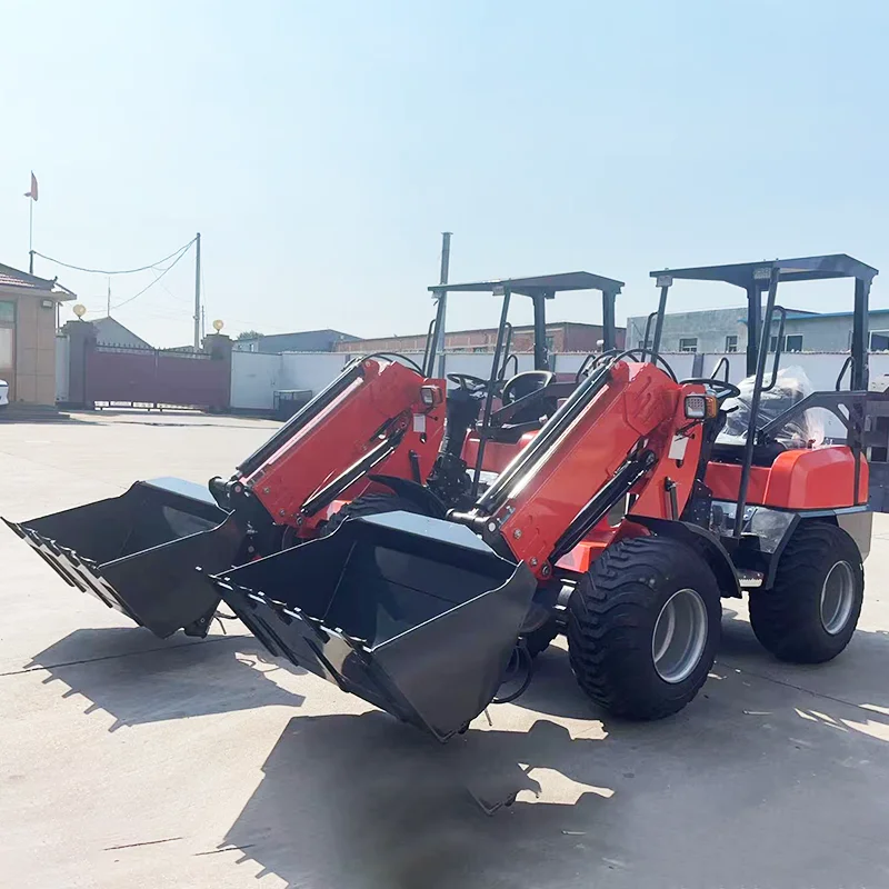

China Factory custom Mini Skid Steer Loader KZL918 Small telescopic loader Core Components Engine