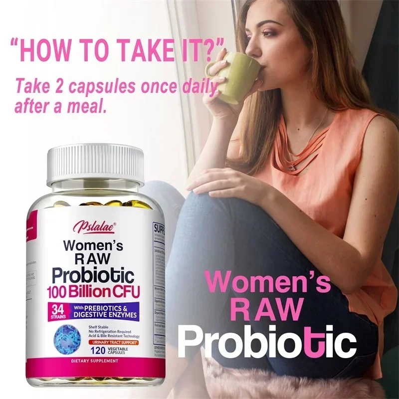 Probiotici crudi per le donne: promuove la salute vaginale, intestinale, immune e generale delle donne, aiuta il sistema digestivo