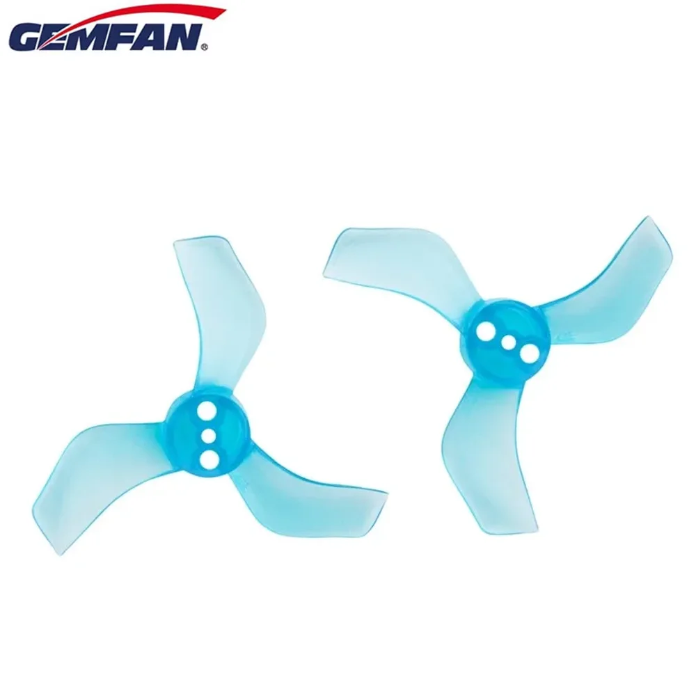 4Pairs Gemfan 1635 40mm 1.6X3.5X3 3-Blade PC Propeller 1mm 1.5mm Single Hole for RC FPV Freestyle Tinywhoop Drones DIY Parts - view 6