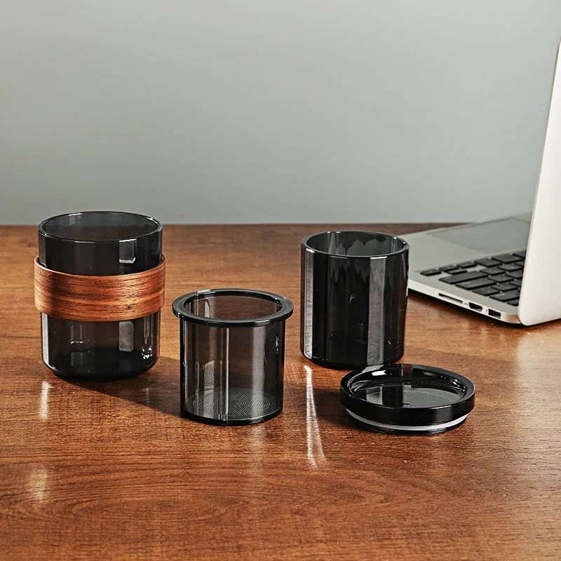 Portable 3-in-1 Coffee Set with Hand Coffee Maker, Carry-on Filter Cup and Strainer for Travel Coffee Cup Set  Nespresso Vertuo