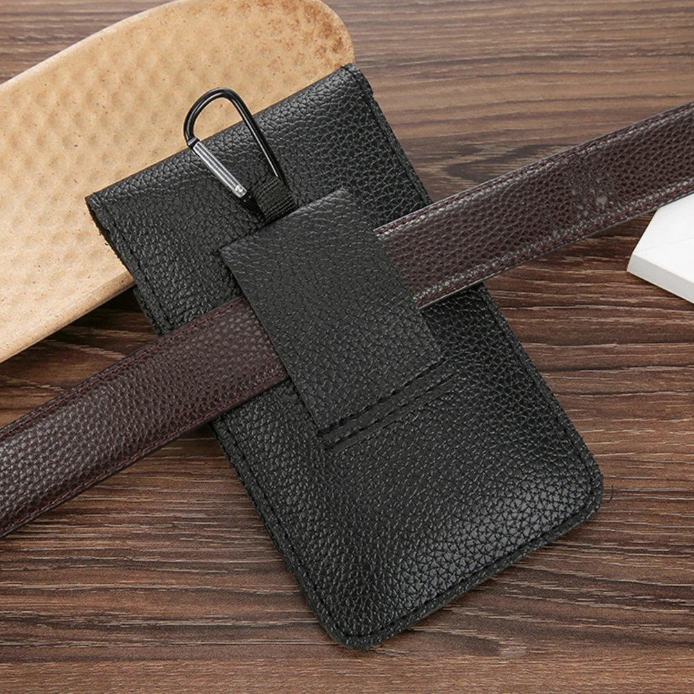 

2pcs Vintage Waist Lightweight Pu Belt Pouch Multi-Function Phone Key Holder Men Women Retro Travel Outdoor Sports Fanny
