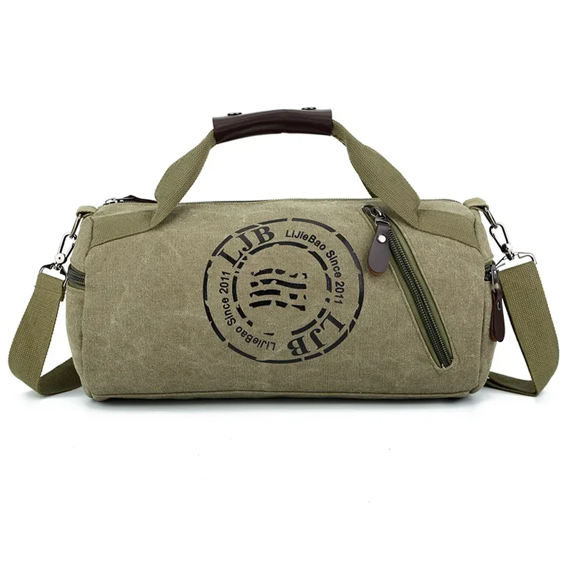 Duurzame Multifunctionele Handtas Mannen Canvas Tas Training Sporttas Vrouwen Fitness Tassen Outdoor Sport Tassen Voor Man & Vrouw Duffel tassen