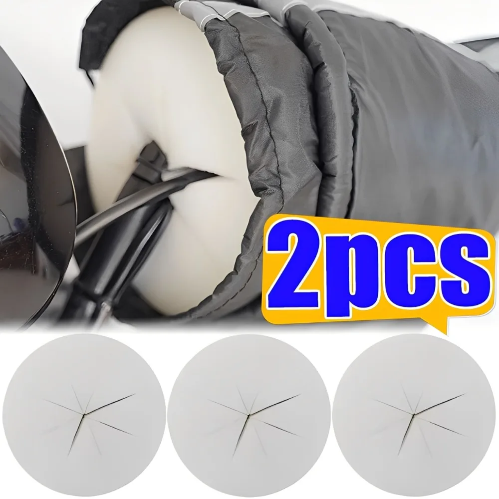 

2 шт. мотоциклетные волнистые ветрозащитные ручки для лица 360 градусов без мертвого угла, утолщенные ветрозащитные перчатки высокой плотности с холодным воздухом