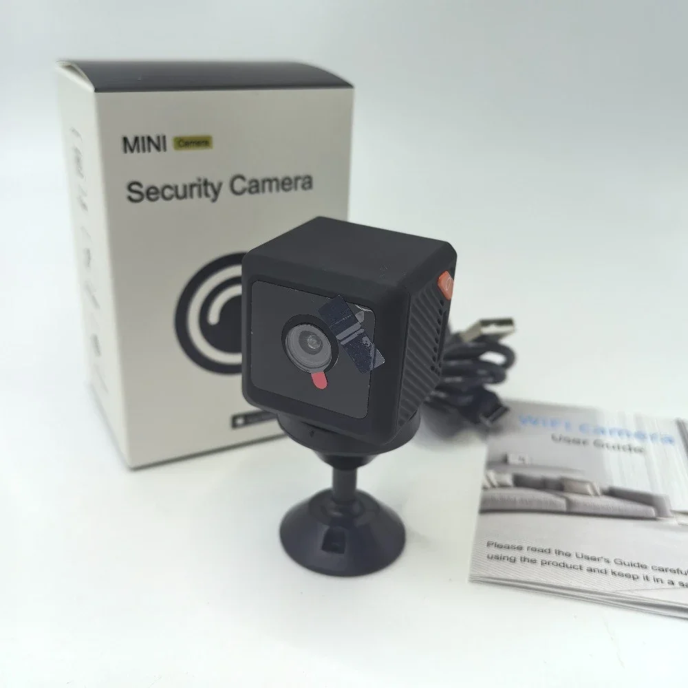 W02 1080P حماية أمنية صغيرة للمنزل للرؤية الليلية مراقبة التخييم في الهواء الطلق واي فاي كاميرا منزلية ذكية صغيرة cctv فيديو #5