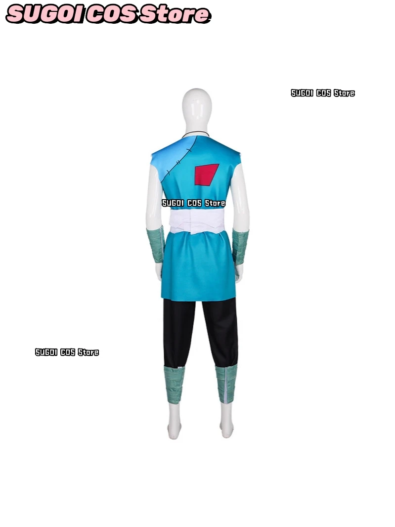 Panji Cosplay Anime Panji Tengkorak Costume Patchwork rétro bataille uniforme crâne masque accessoire ensemble Halloween déguisement costumes