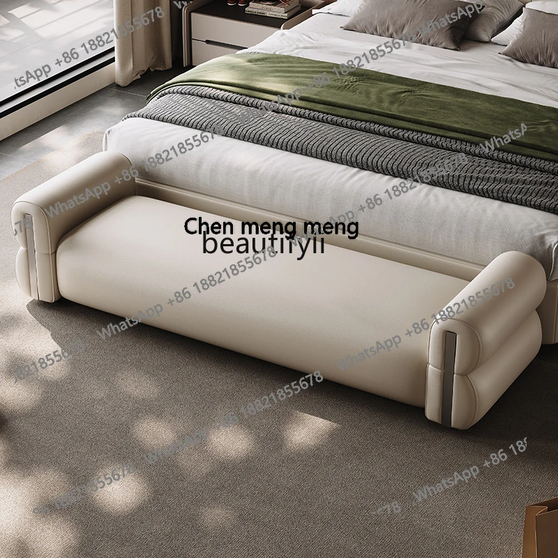 

Italian, Bedroom Minimalist Front Stool Bed Simplicity Modern Bedside, Bench Cloakroom Sofa Stool H