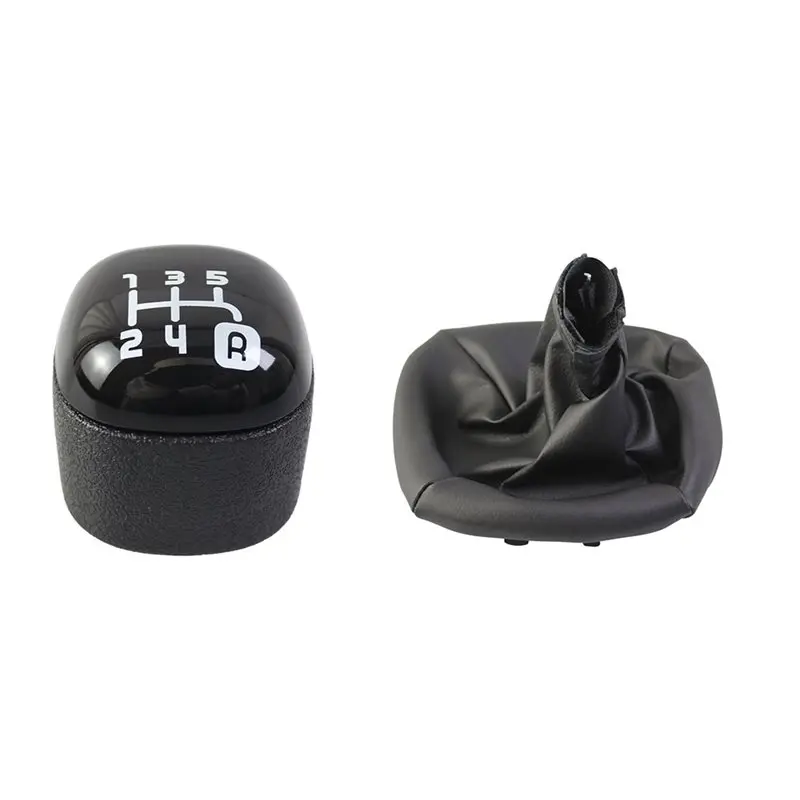 Gear Shift Knob Replacement For Fiat Panda 2012-2020 5-Speed Manual Transmission OE Code 46315999 Part Number 48YT7180
