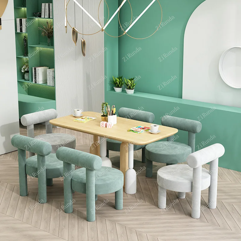 **Solid Wood Children's Learning Table