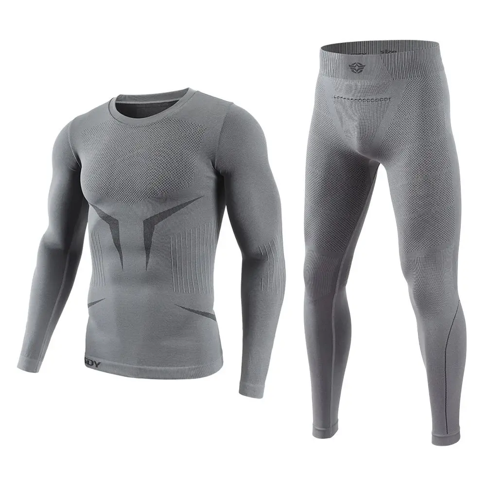 Original Seamless Sports Underwear, Ski Running Fitness Pants Set, Compression Clothing Moisture Wicking and Sweating Tight