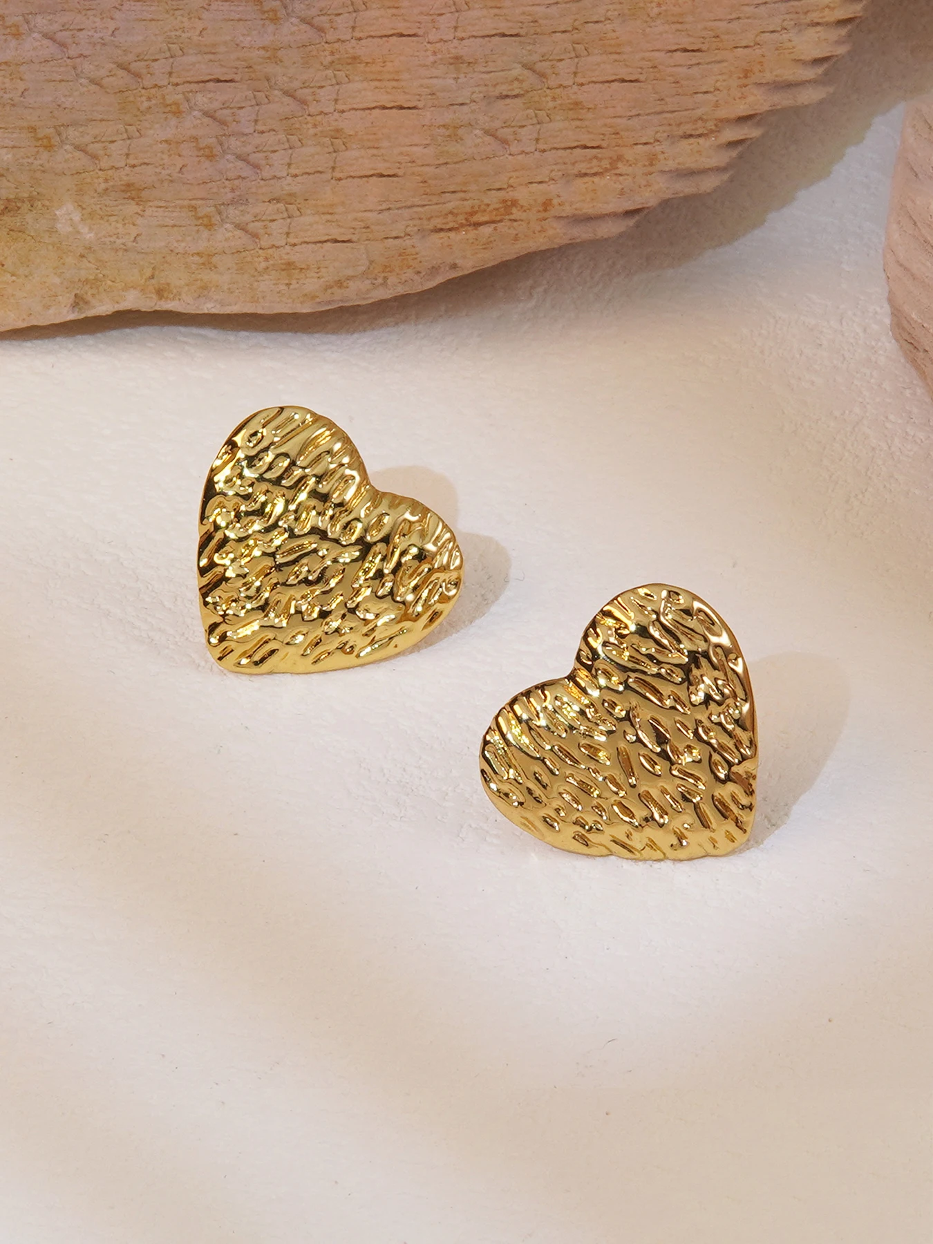 

Vintage Geometric Stainless Steel Stud Earrings, Asymmetrical Design, Sexy Style, Casual Fashion Jewelry for All Seasons