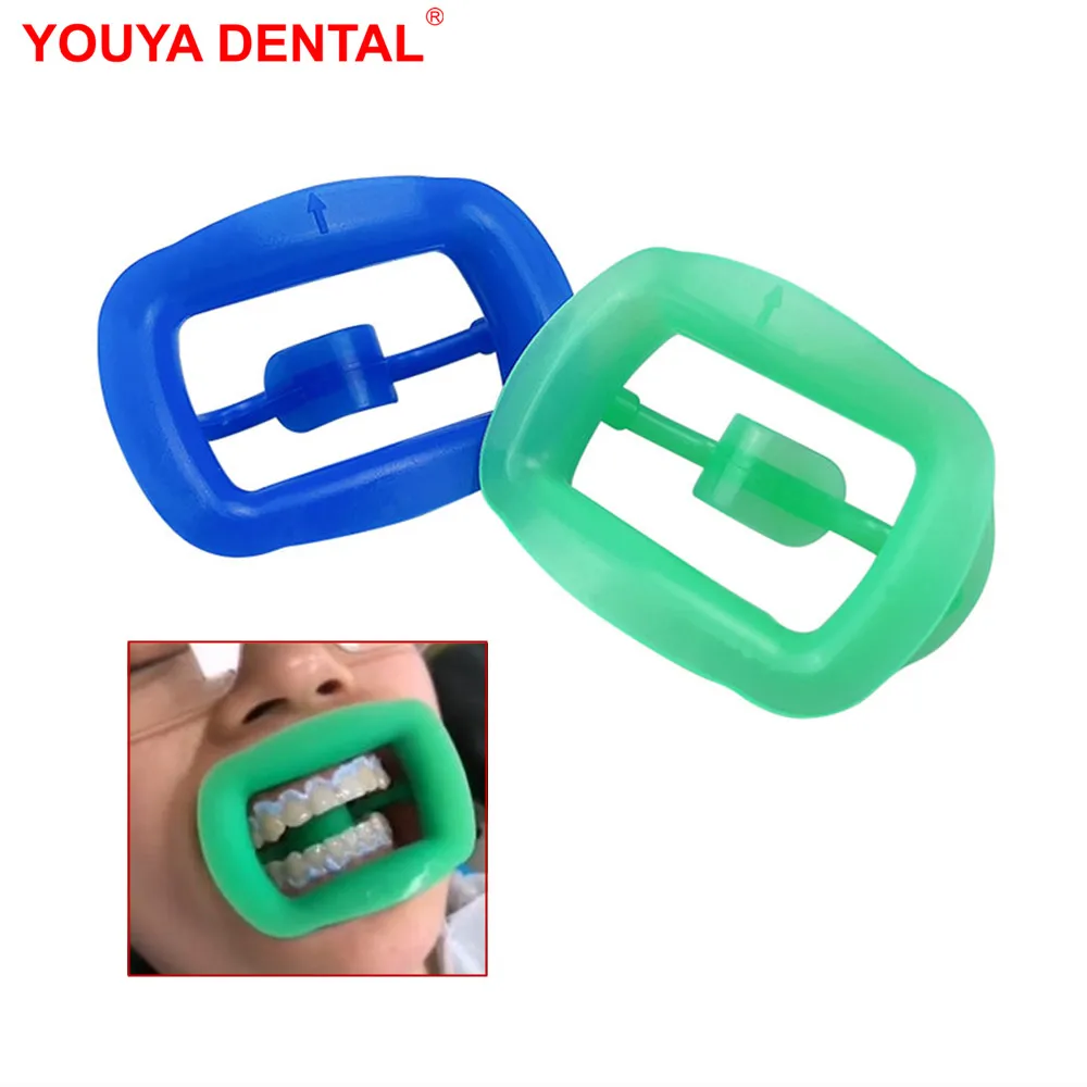 1pcs Teeth Whitening Mouth Opener Dental Silicone Intraoral Orthodontic Cheek Lip Retracors Mouth Expander Spreader Dentist Tool