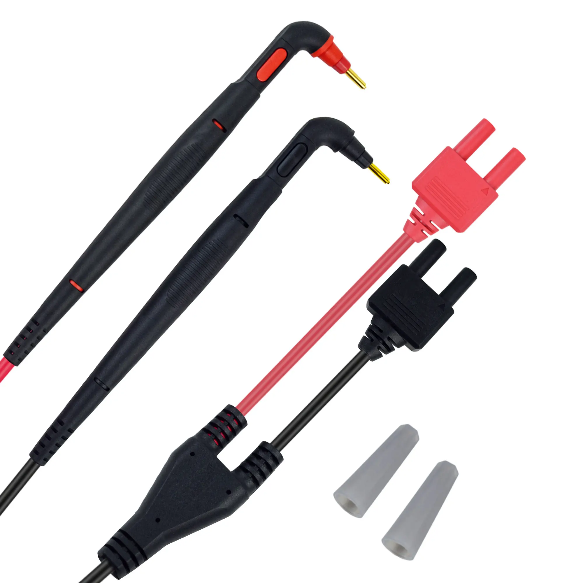 ZIBOO L2020 Generic Curved Type Lead Pin Type 4 Terminal Probe ,Pin-Type Lead.