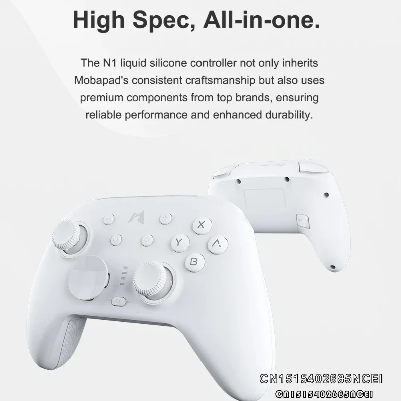 Zuno MOBAPAD N1S/N1 HD Bluetooth Gamepad controlador de juego inalámbrico con Joystick de efecto Hall para Nintendo Switch OLED PC IOS