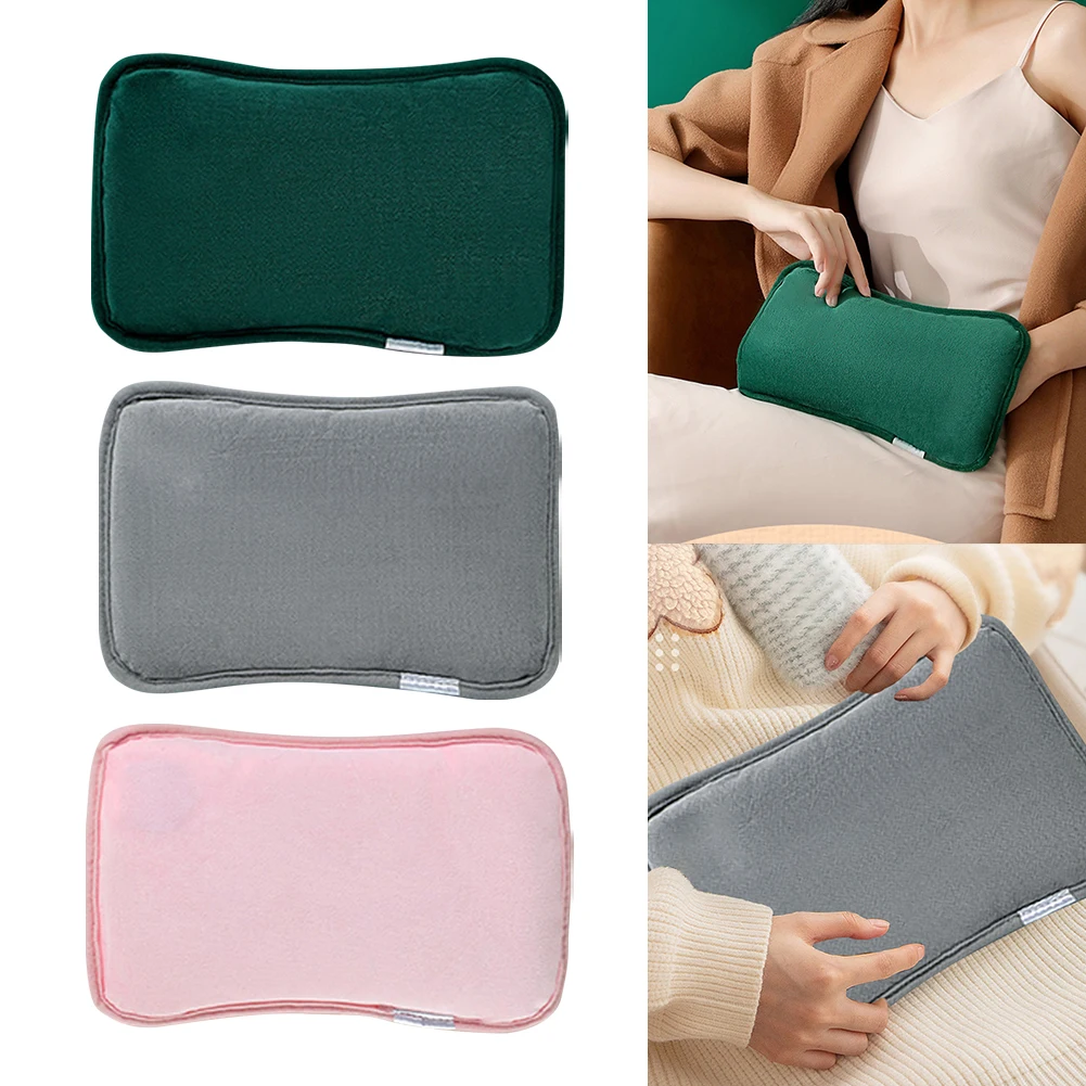 USB Charging Cold-Proof Electric Heating Pad 3 Heat Levels Electric Hand Warmer Pouch Heat Explosion-Proof Warm Bag