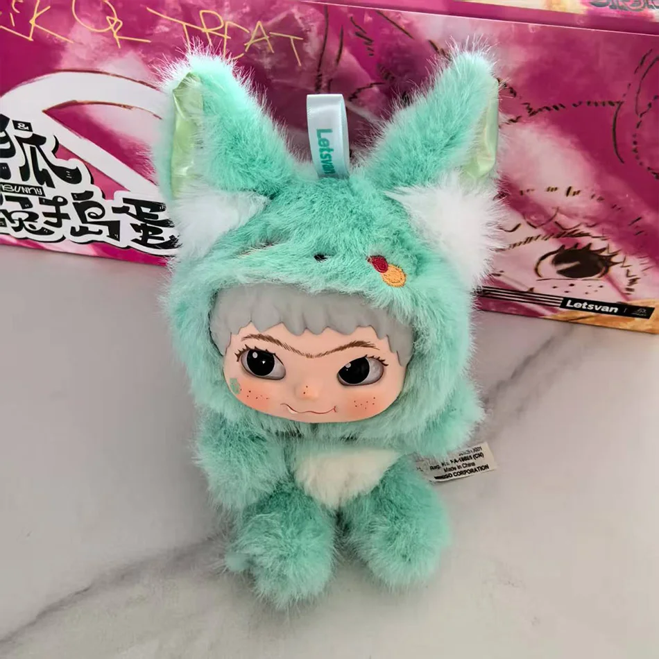 Blind Box Doll Gift Toy WakukuV2 Fox Trendy Fun Party Series Cute Action Mystery Box Figure foCute Doll Bag Mystery Box Pendant