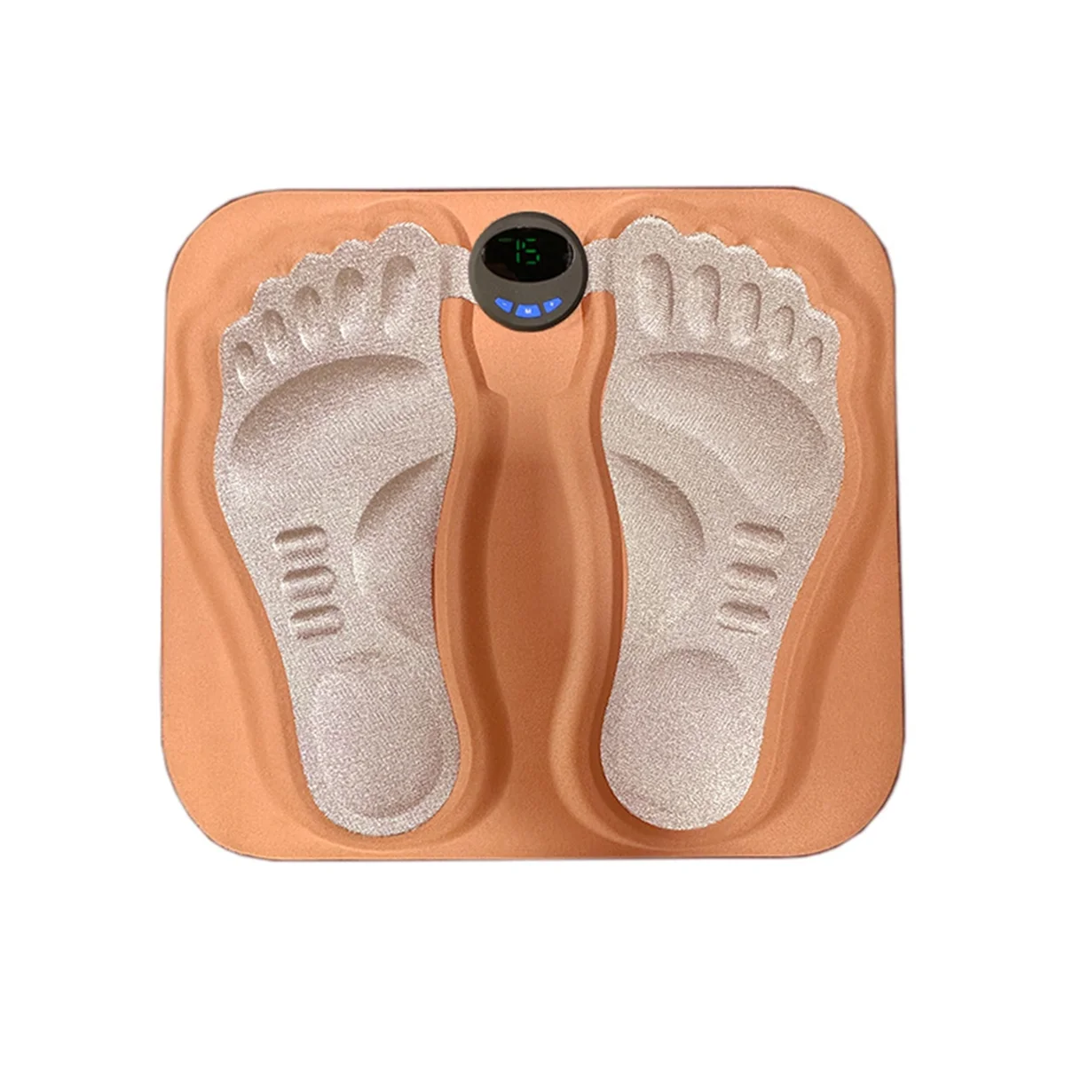 

FZFZ 3D Foot Massager Pad Foldable Calf Massager Mat 6 Modes 15 Levels Muscle Electroe Stimulador Foot Helper Relaxes Muscle