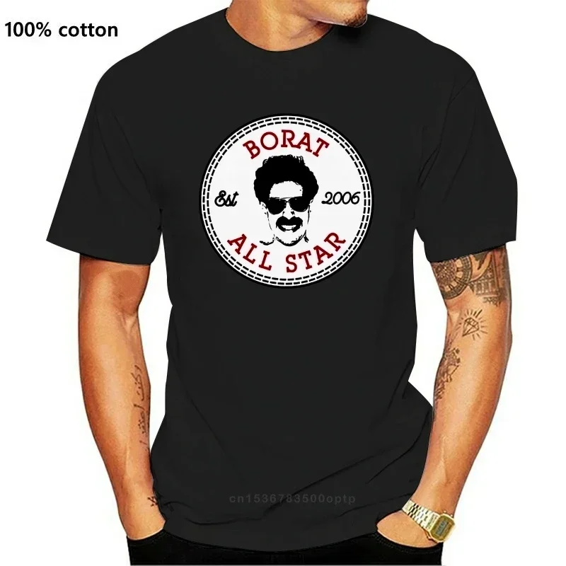 Printed funny 2020 camiseta Borat men's T-shirt 100% cotton men tee shirt mens designer clothes new in tops & tees Short Sleeve