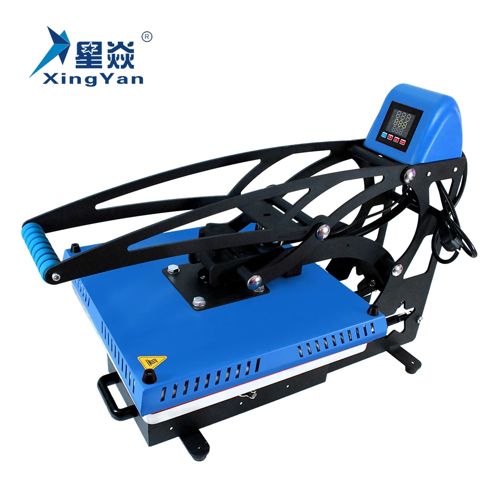 Xingyan Auto Open 16x20 T Shirt Printing Transfer Machine 40x50 Heat Press Machine For Sublimation Heat Transfer