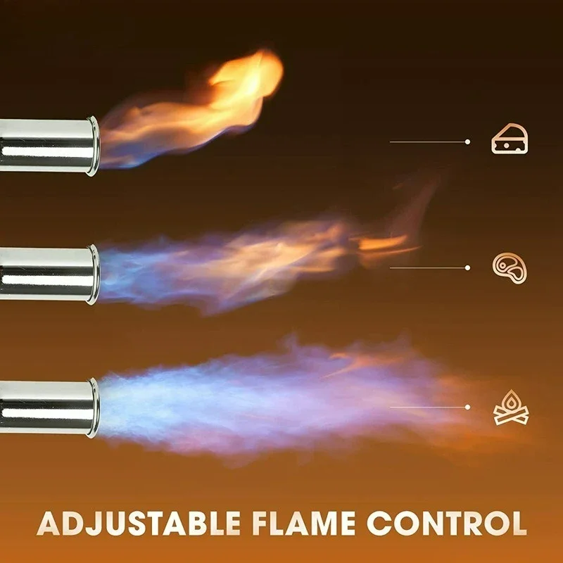 High Firepower Mountain Tank Flamethrower, Outdoor Camping BBQ, Efficient High Flame Igniter,Direct Fire Lighter Gadgets for Men