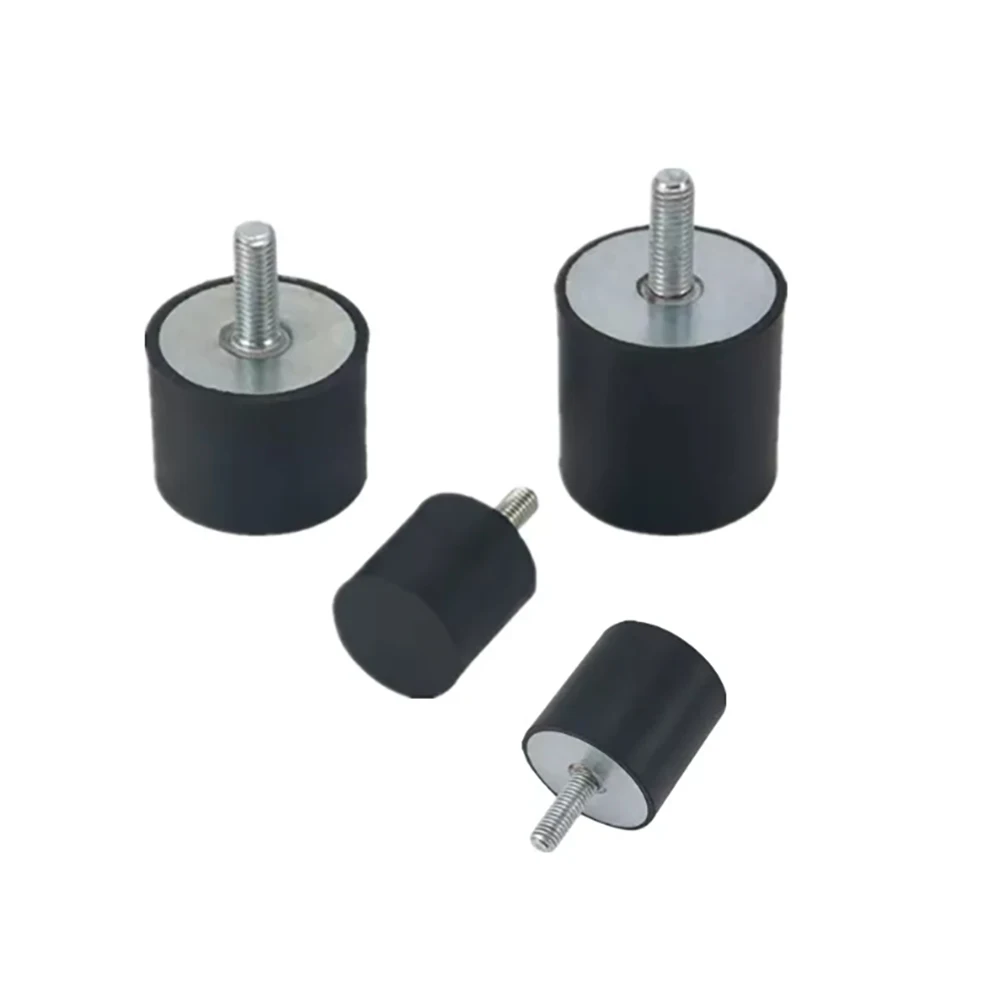 1Pcs VE-Type M12 M16 M20  Rubber Shock Absorbers Male Thread  60x25-M12x37mm~150x75-M20x46mm Silent Mount Crash Pad DIY Tool