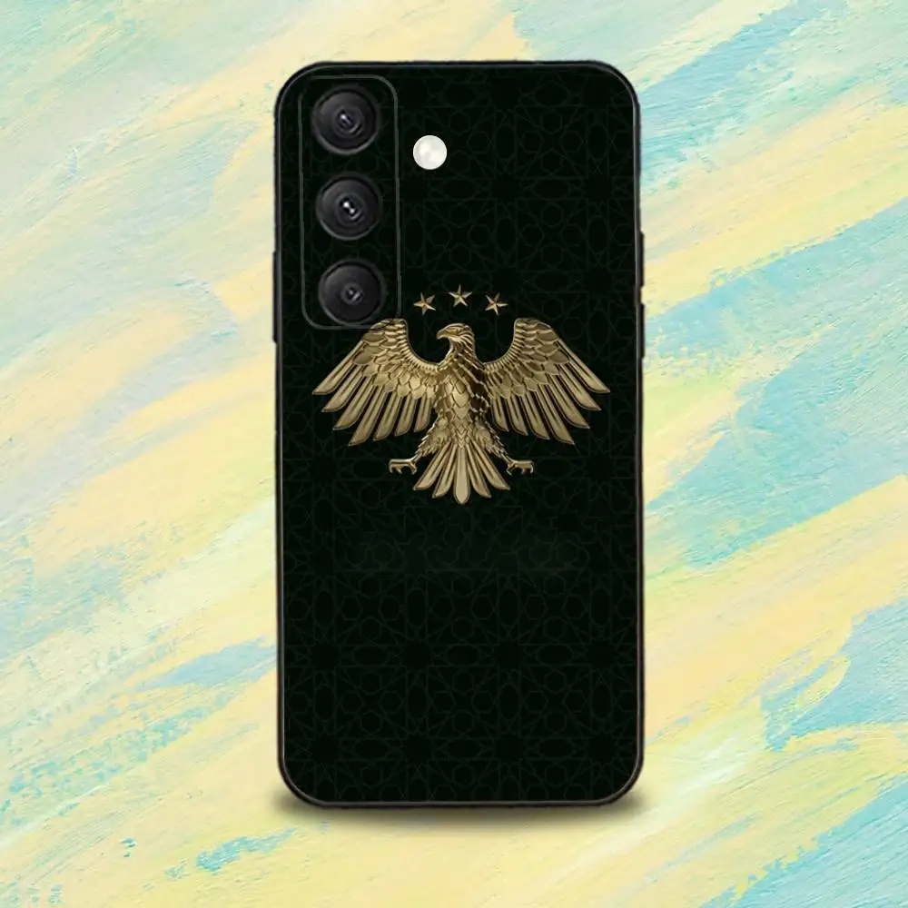 Casing HP LOGO S-Syria Bendera Suriah Untuk Samsung S22,S24,S20,S25,S23,S30,S21,Ultra,Plus,Fe,5G,Lite, sentuhan sempurna