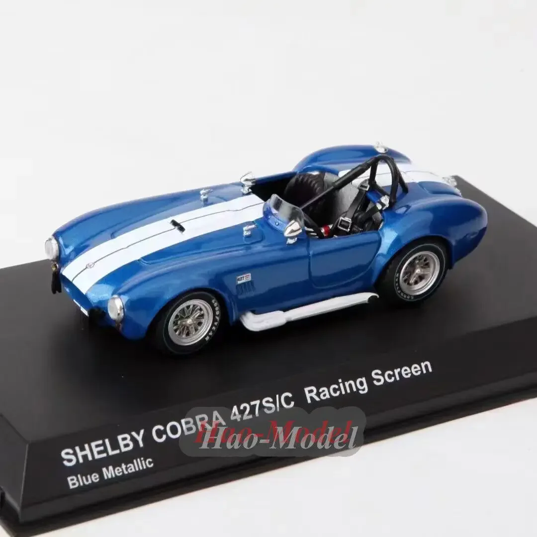 KYOSHO 1/43 For Shelby Cobra 427S/C Racing Screen Alloy Model Car Diecast Simulation Toys Birthday Gifts Hobby Display Ornaments