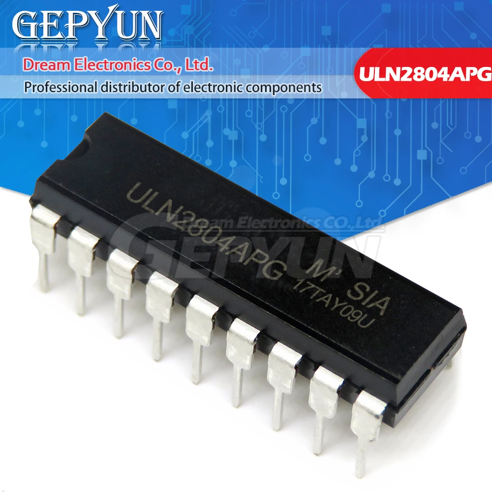 10PCS ULN2804A DIP-18 ULN2804 DIP18 ULN2804AN DIP ULN2804APG ULN2804AP Darlington Transistor Array