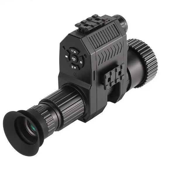 Hunting and bird watching 50mm large lens all black full color night vision sight crosshair cursor set aiming view 5
