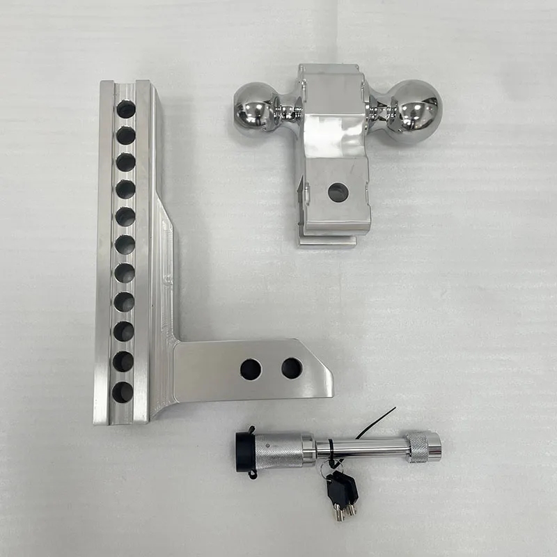Verstelbare aanhangwagenkoppeling voor 2'' ontvanger 6'' 8'' 10'' verlaging trekhaak 12500LBS