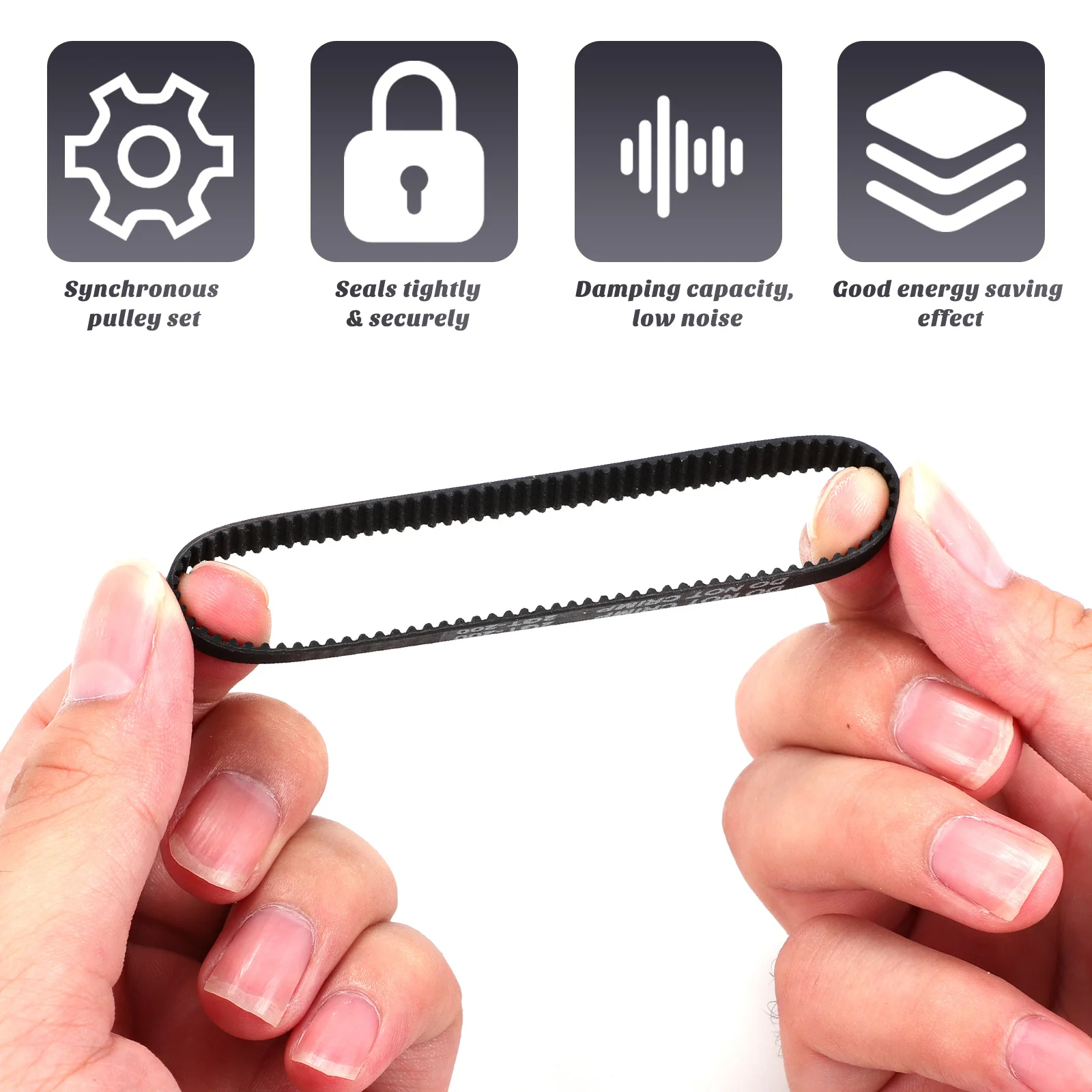 مجموعة عجلة سحب متزامن للطابعة ثلاثية الأبعاد ملحقات نظام متري محرك متدرج بكرة مؤقت اشتعال