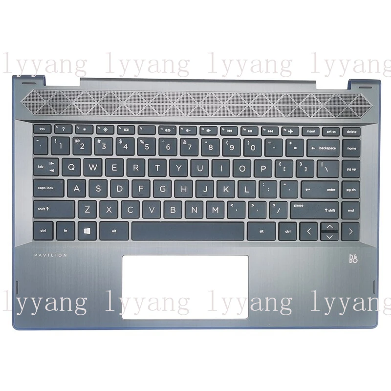 

f New for HP Pavilion x360 14-cd 14m-cd0001dx Laptop Palmrest with Keyboard