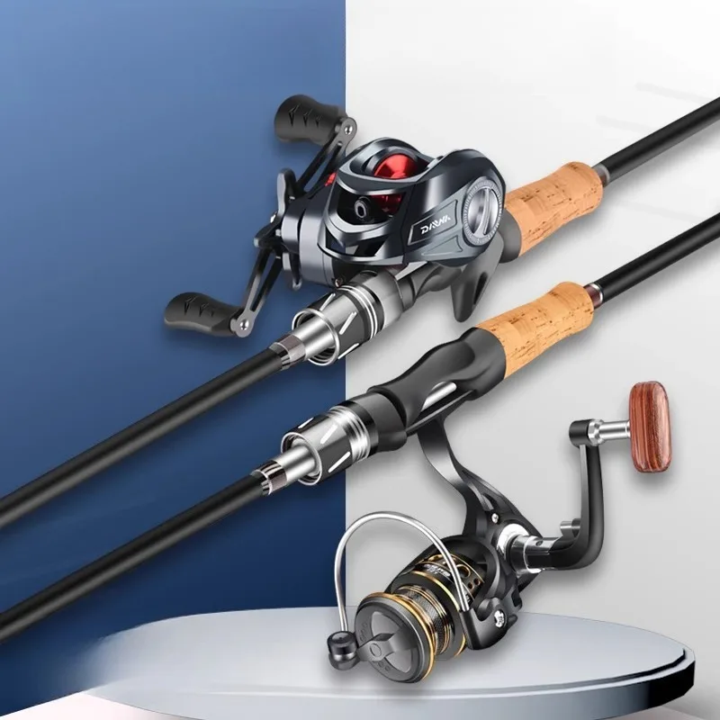

Luya rod full set of genuine set fishing rod far investment beginner sea rod spinning wheel novice water drop wheel universal ml