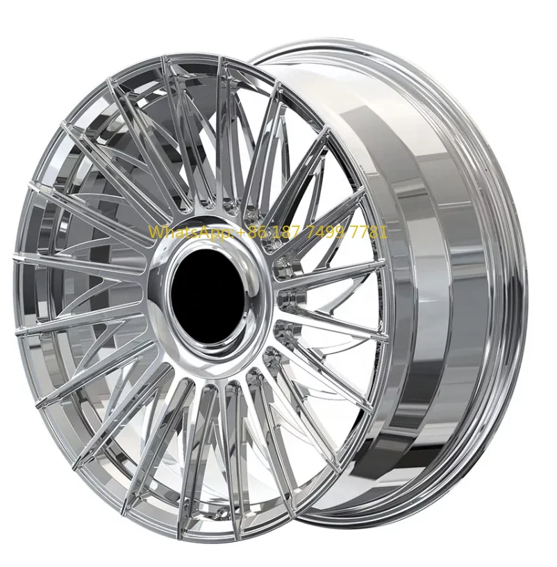 

Auto Aftermarket Chrome Modified 19 20 21 22 Inch 20x12 Passenger Car Wheels Forged Alloy Rims
