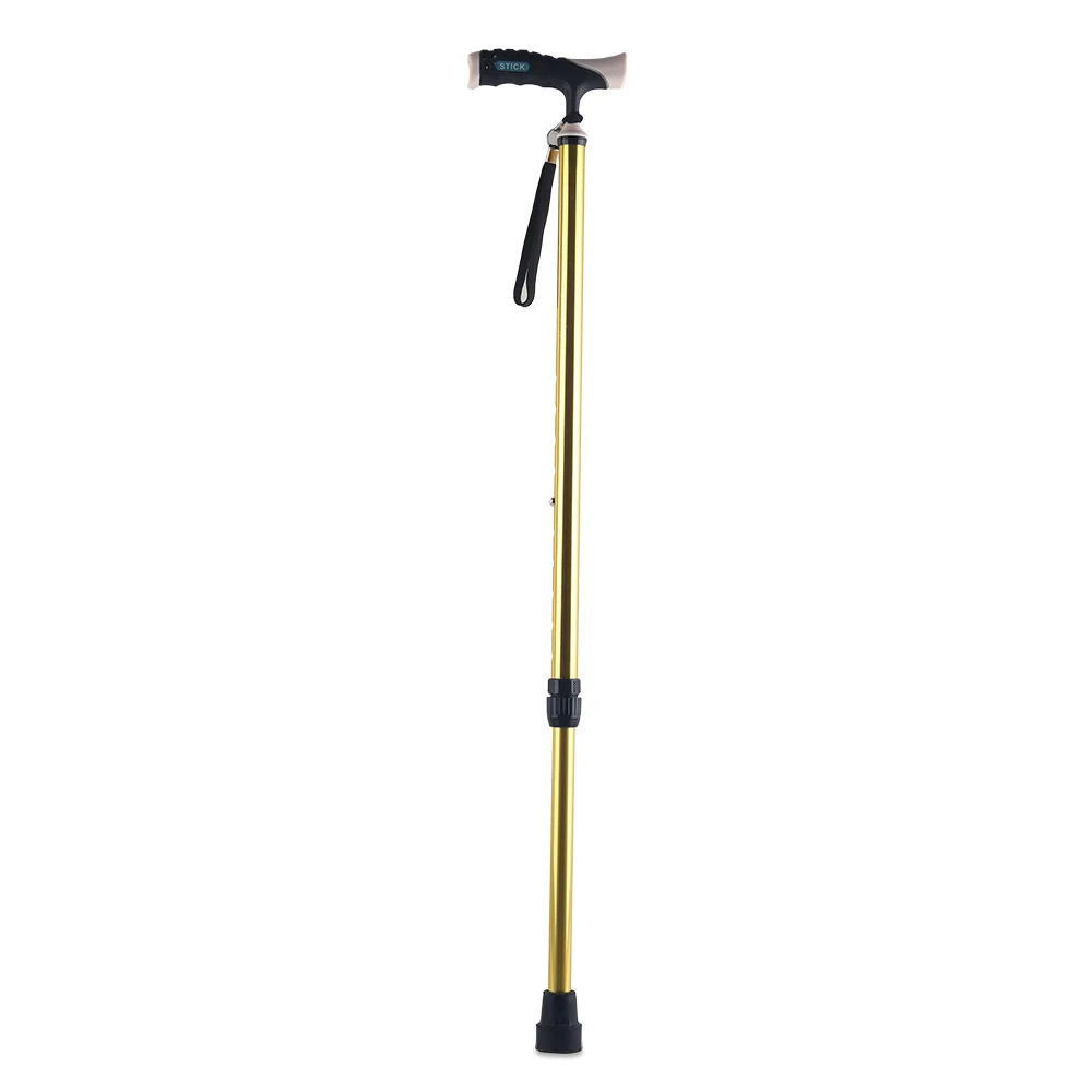 

Manufacturer Supply Folding Climbing Trekking Poles Lightweight Aluminum Cane Walking Stick Standing Crutch For Elderly