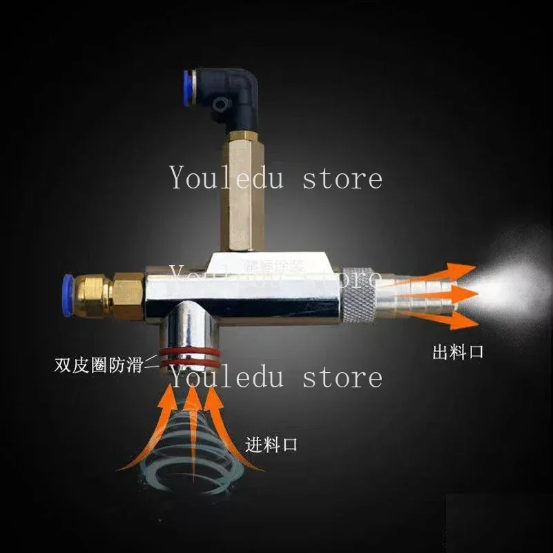 Kci powder pump electrostatic spray gun accessories venturi pump powder suction pump spray machine  ba