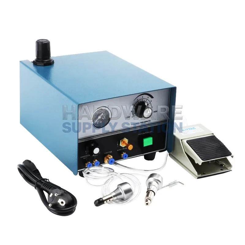 

Пневматический микрогравировальный станок, двухголовочный роликовый станок для обработки кромки, инструмент для гравировки золотых и серебряных ювелирных изделий, инструмент для создания ложеобразных кромок