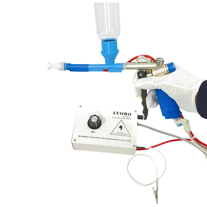 Small Laboratory Powder Electrostatic Spray Gun for Coating High Accuracy Painting Equipment 10-32kv Voltage 2-Year Warranty
