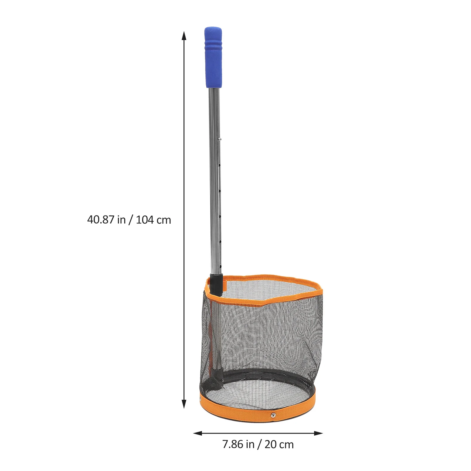 مقبض طويل قابل للسحب كرة تنس الطاولة المنتقى سعة كبيرة المحمولة الرياضة الكرة جامع أداة التدريب لصالة الألعاب الرياضية #3