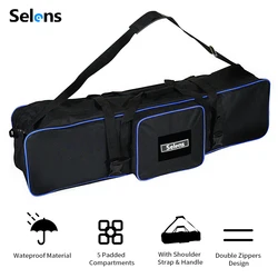 Selens 105cm/43in Handbag Carry Bags Photography Equipment Padd Zipper Bag For Light Stands Umbrellas Tripod Waterproof Camera