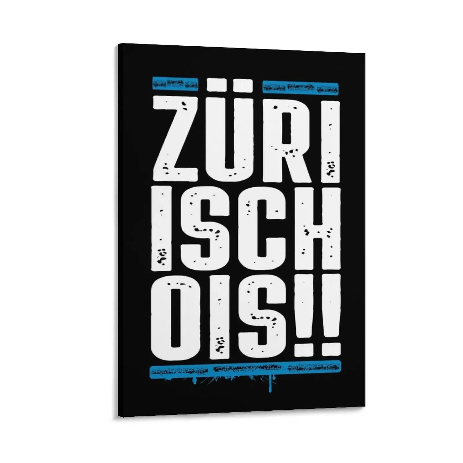 

Zurich / FCZ / Südkurve / 1896 FC Zürich Canvas Painting anime room decor modern home decoration Luxury living room decoration
