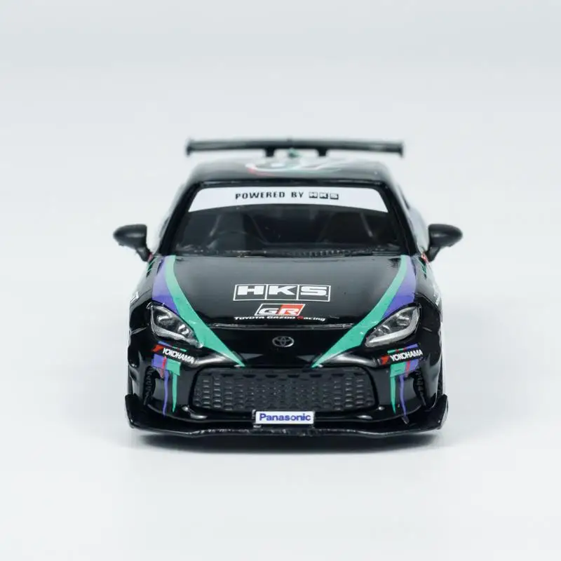 Tarmac Works 1/64 HKS Toyota GR86 Legering Speelgoed Motorvoertuig Diecast Metaal Model Geschenken