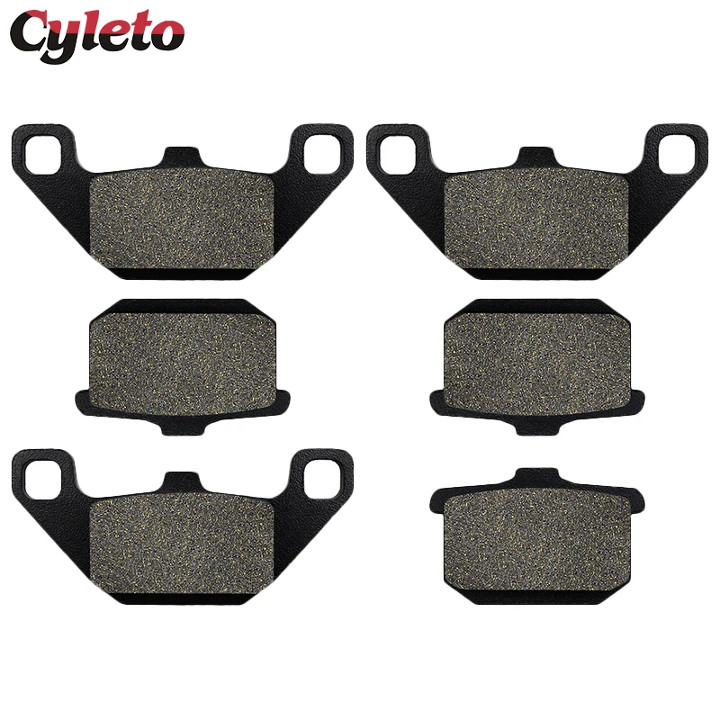 Plaquettes de frein avant ou arrière de moto, pour Kawasaki GPZ250R EX250 GPZ550 ZX550 GPZ600R GPZ75